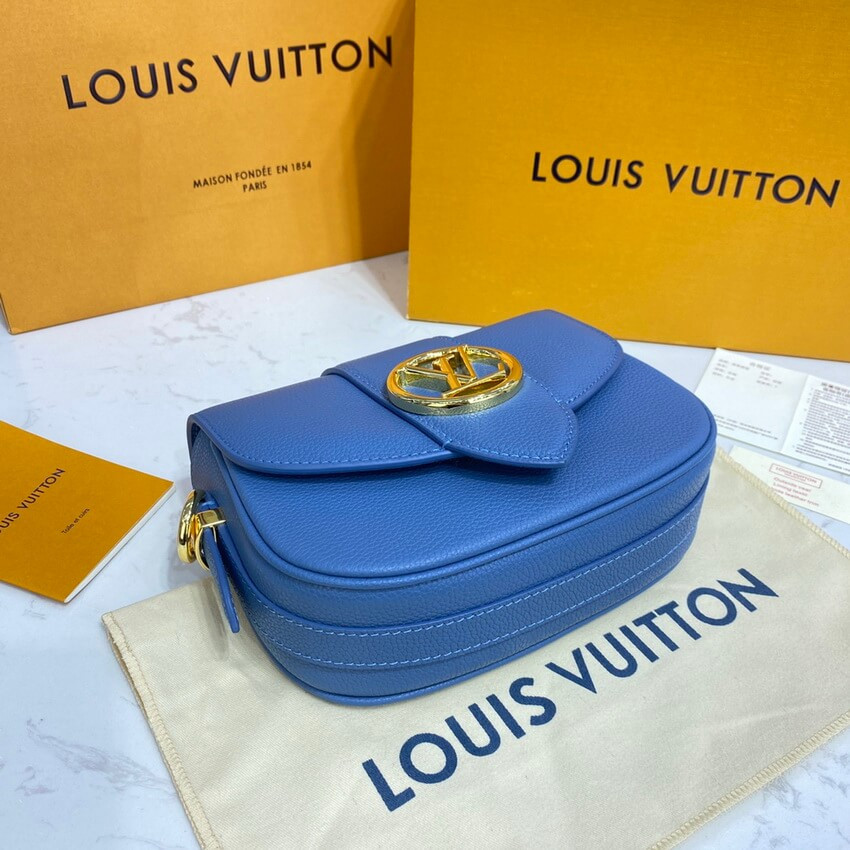 Louis Vuitton LV Pont 9 Soft PM M58964 Blue
