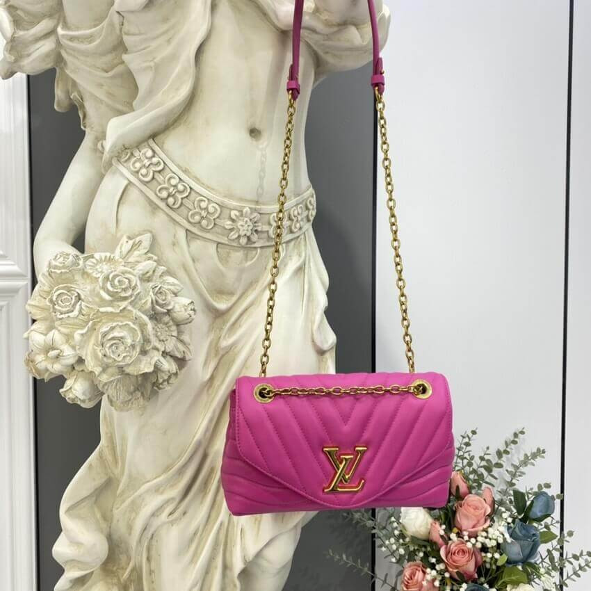 Louis Vuitton New Wave Chain Bag M58553 Agathe Pink