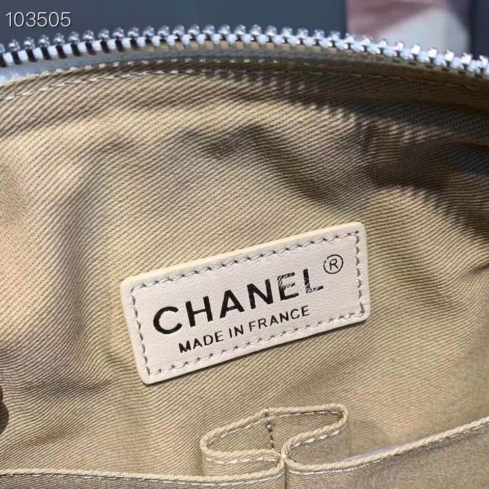 Chanel Small Bowling Bag in Calfskin AS1321