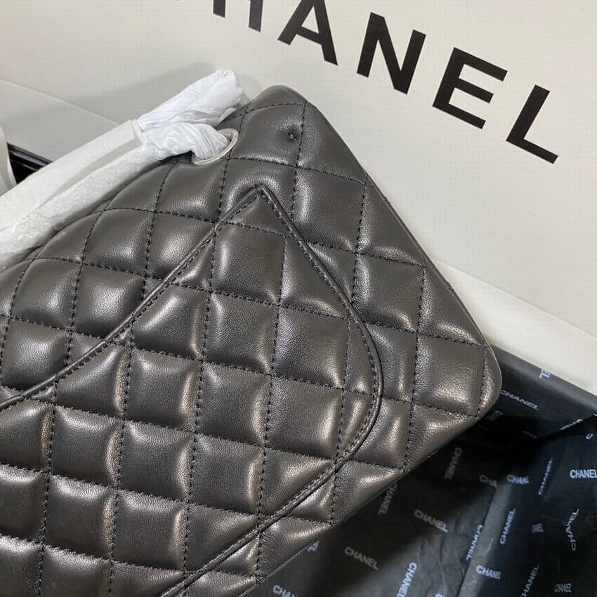 Chanel Small Classic Double Flap Bag A01113 in Lambskin