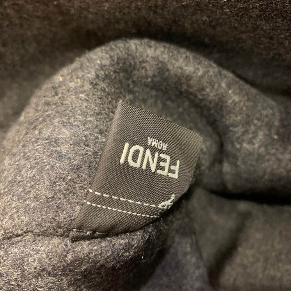 Fendi Logo Wool Shopper 8BH379