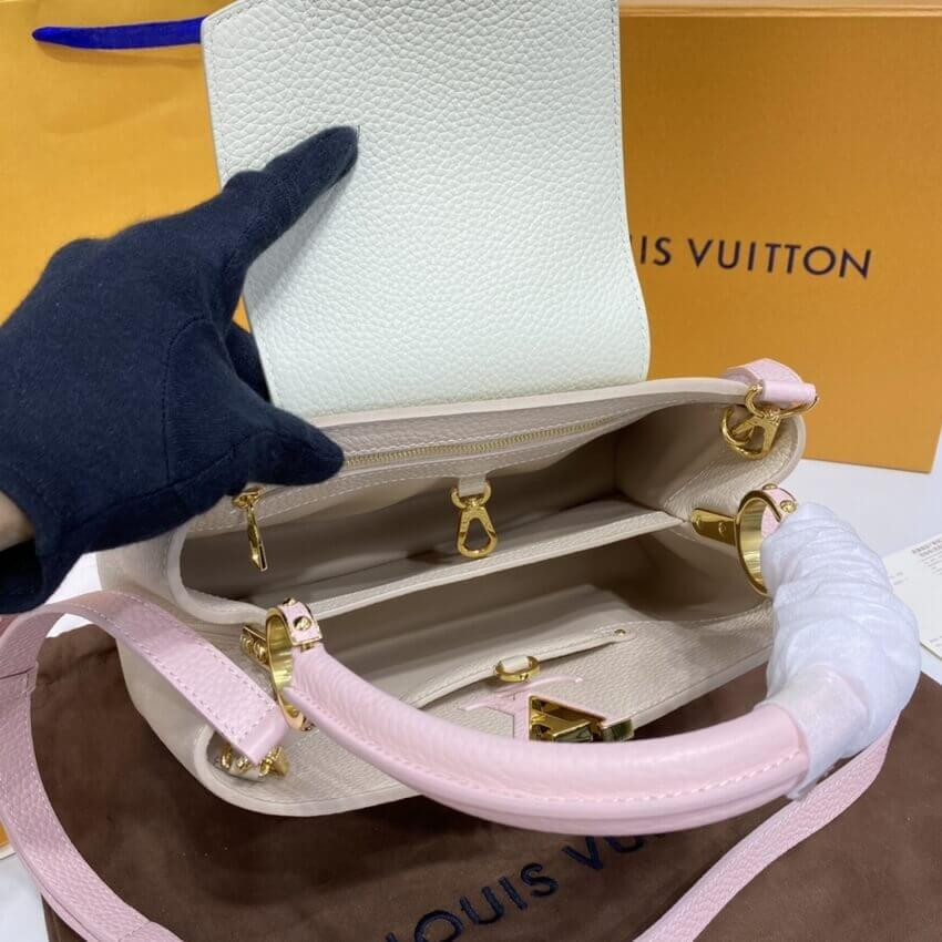 Louis Vuitton Taurillon Leather Capucines MM M57224