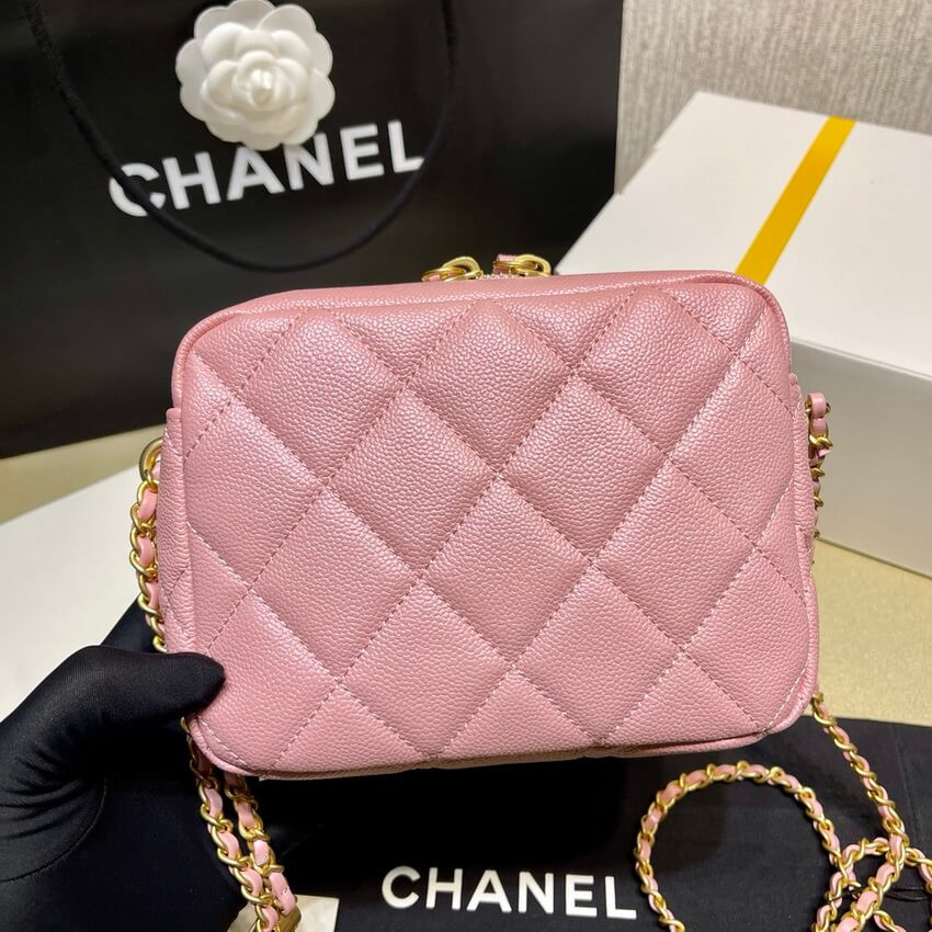 Chanel Grained Calfskin Camera Bag AS2856