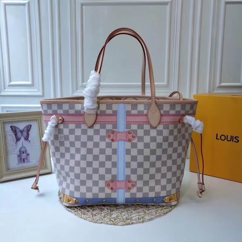 Louis Vuitton Summer Trunks Printed Neverfull MM M41065