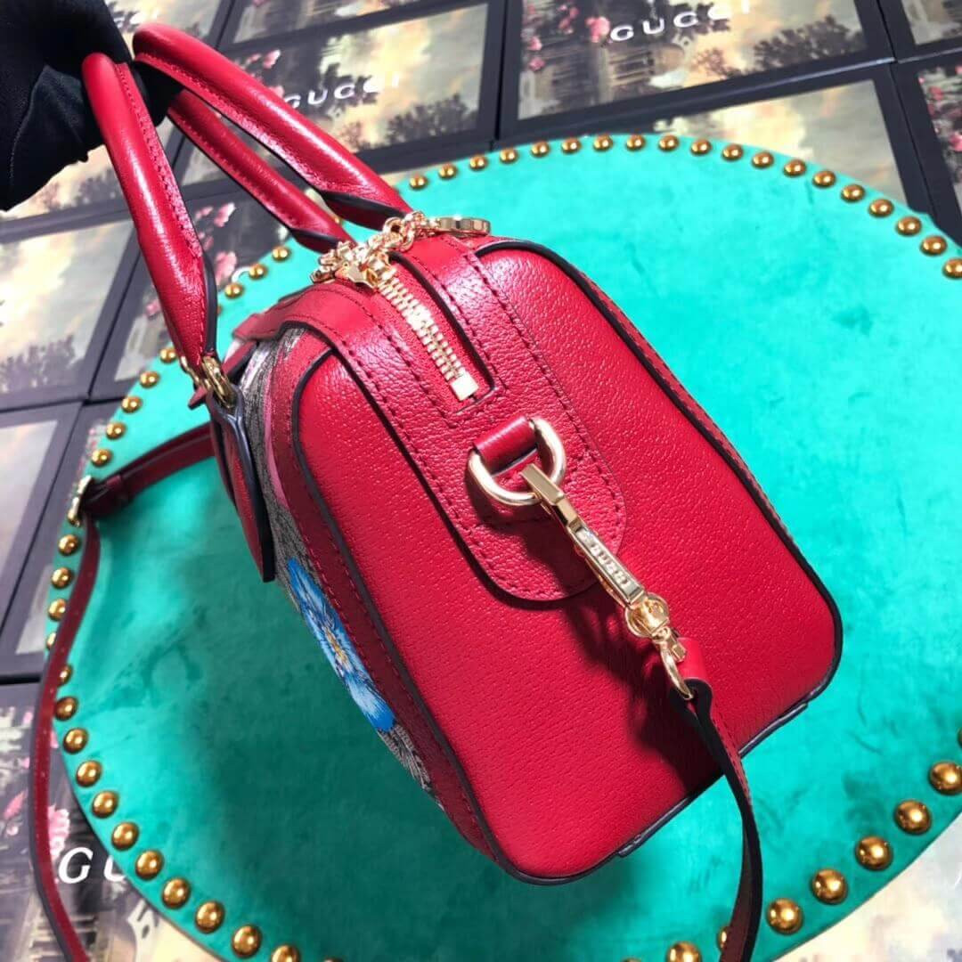 Gucci Ophidia GG Flora Medium Top Handle Bag 524532