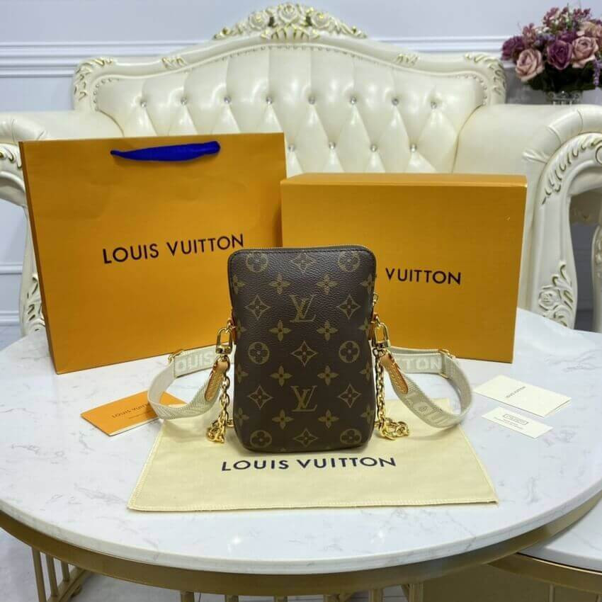 Louis Vuitton Monogram Utility Phone Sleeve M80746