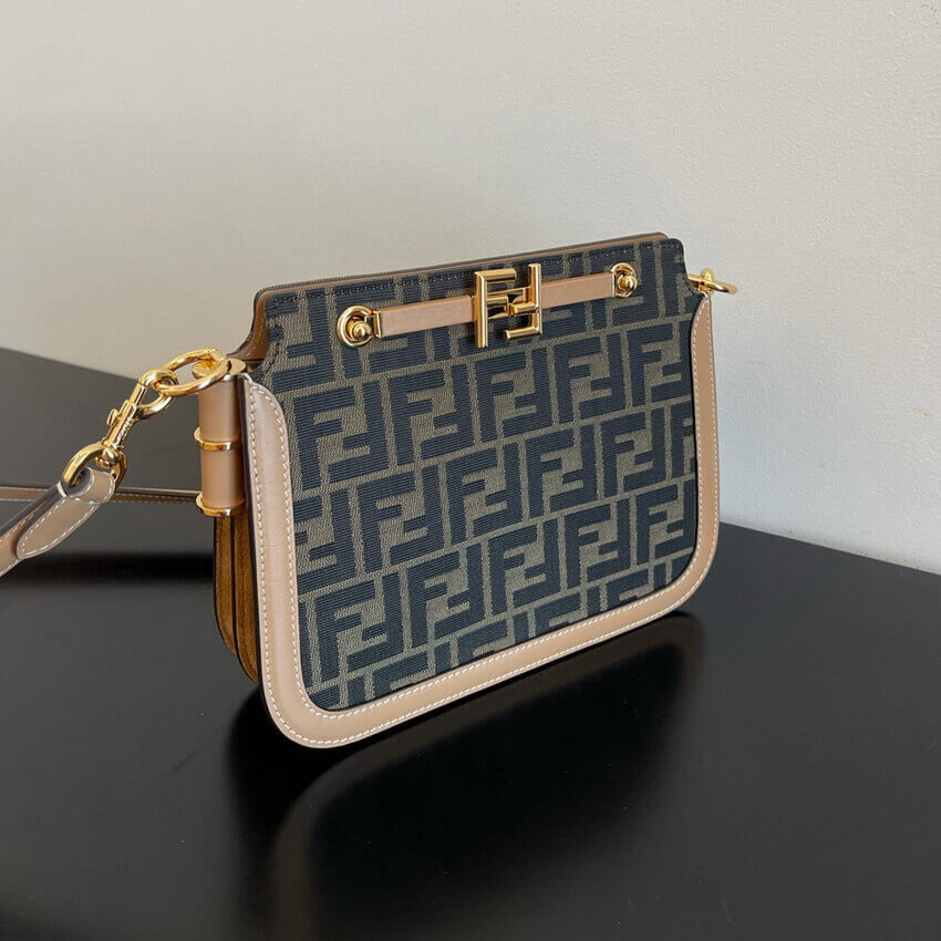 Fendi FF Canvas Touch Bag 8BT349