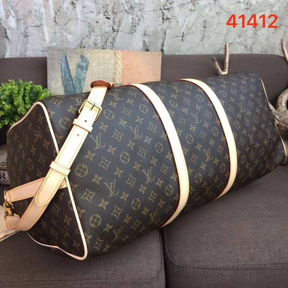 Louis Vuitton Monogram Canvas Keepall Bandouliere 60 M41412