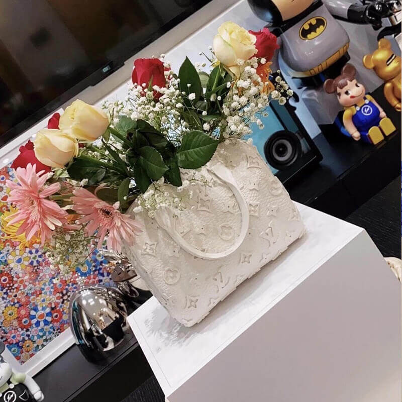 Louis Vuitton Speedy Bag-Shaped Flower Vase
