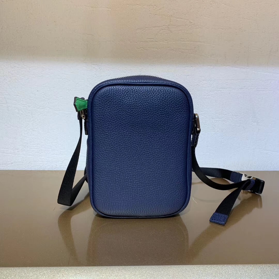 Fendi Grained Leather Small Messenger Bag 7VA456