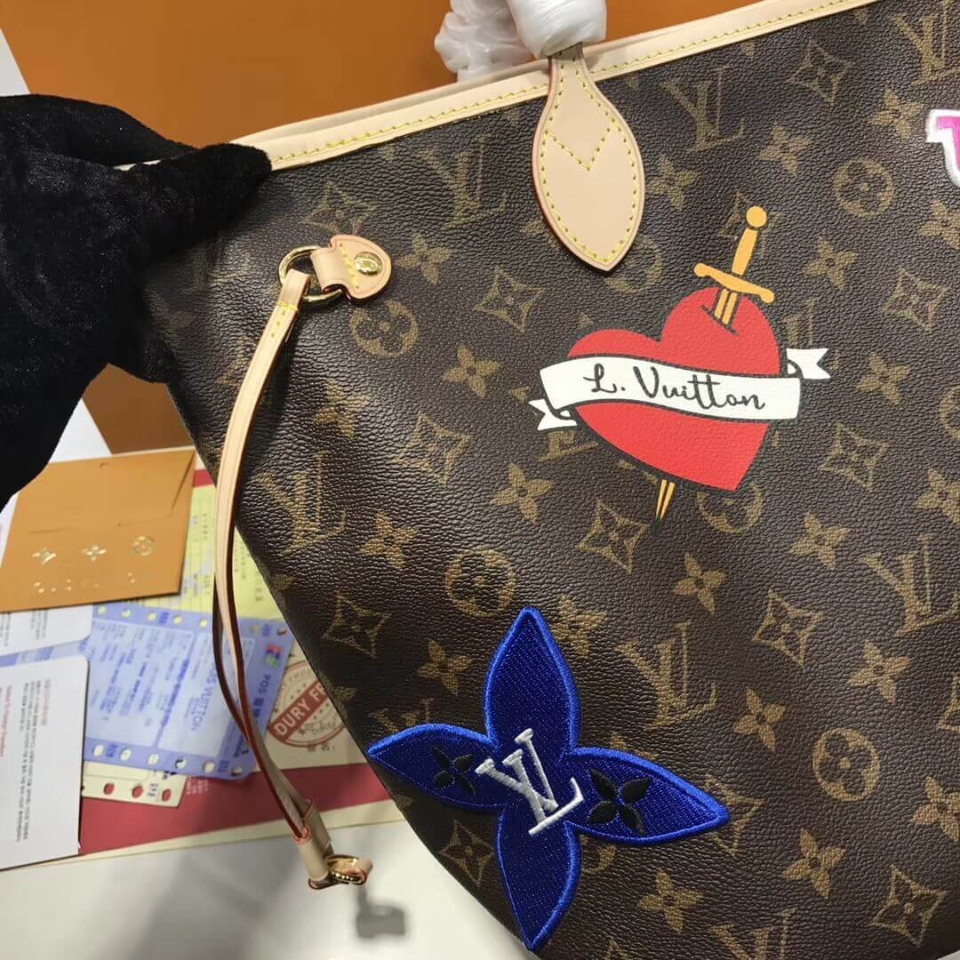 Louis Vuitton Monogram Canvas Neverfull MM M43988