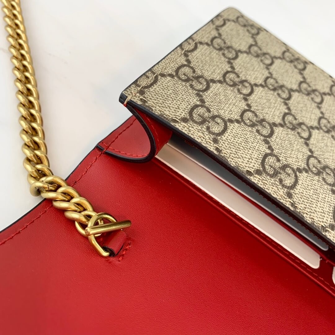 Gucci GG Supreme Mini Bag With Cherries MM 481290