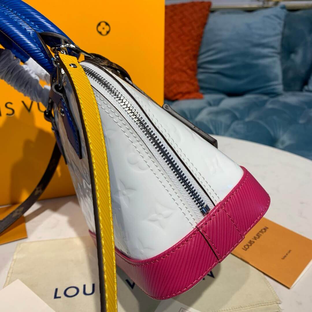 Louis Vuitton Monogram Vernis And Epi Leather Alma BB M91606