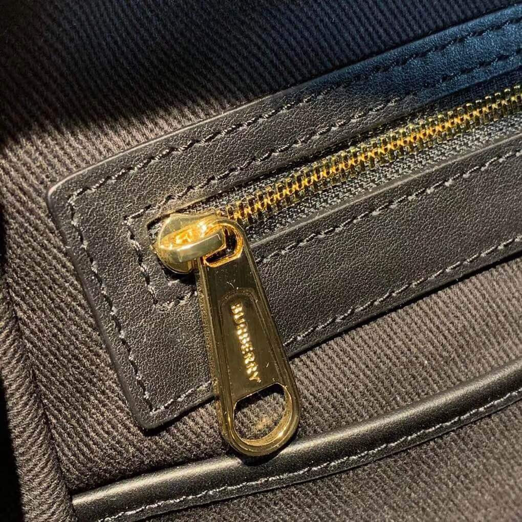 Burberry Monogram Stripe Print E-canvas Backpack 80193461