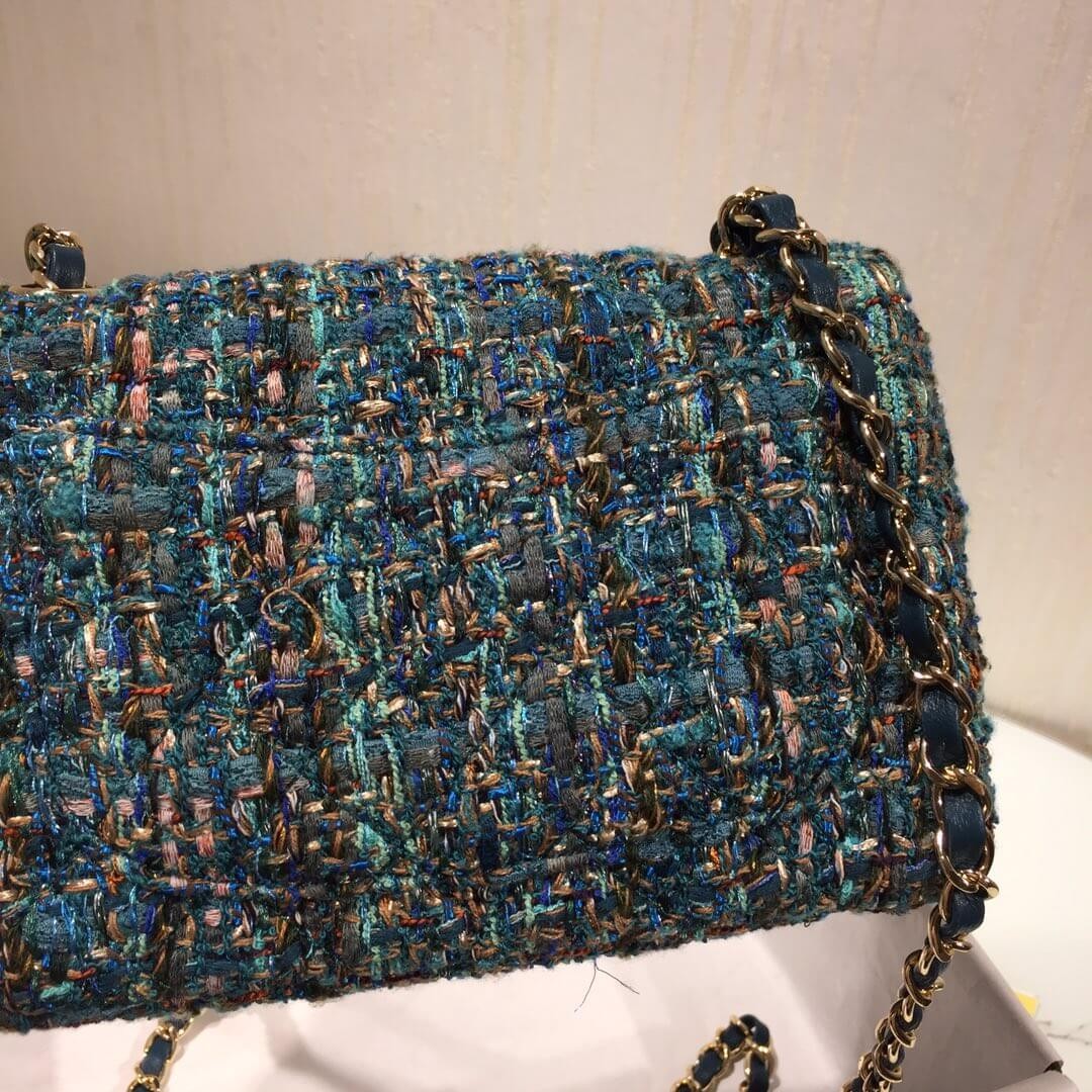 Chanel Tweed Mini Flap Bag A69900