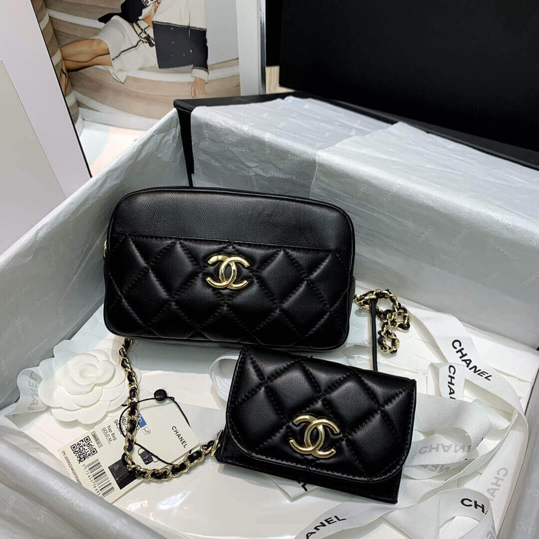 Chanel Waist Bag With Pouch AP1192