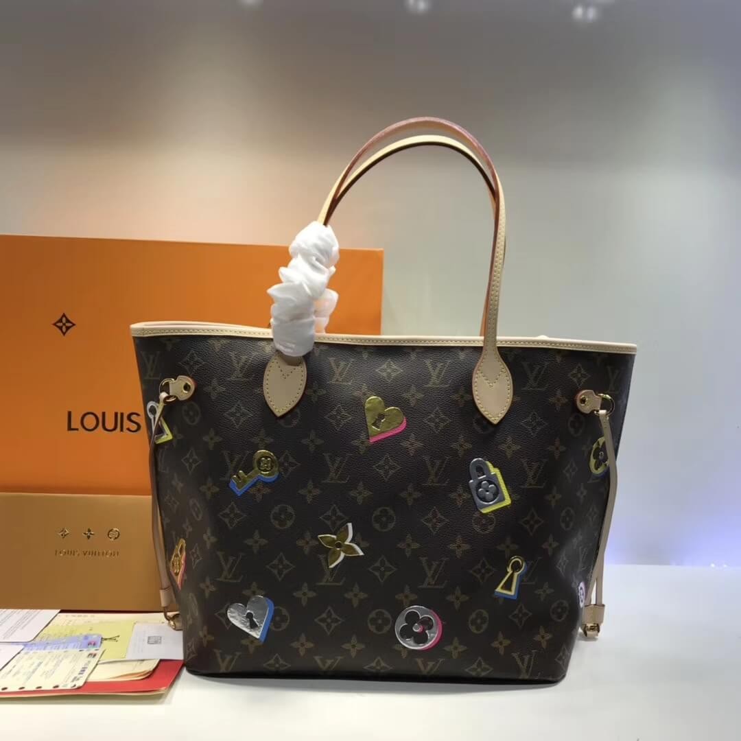 Louis Vuitton Monogram Canvas Neverfull MM M44364
