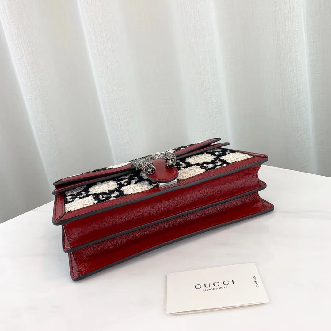Gucci Dionysus GG Tweed Small Shoulder Bag 400249