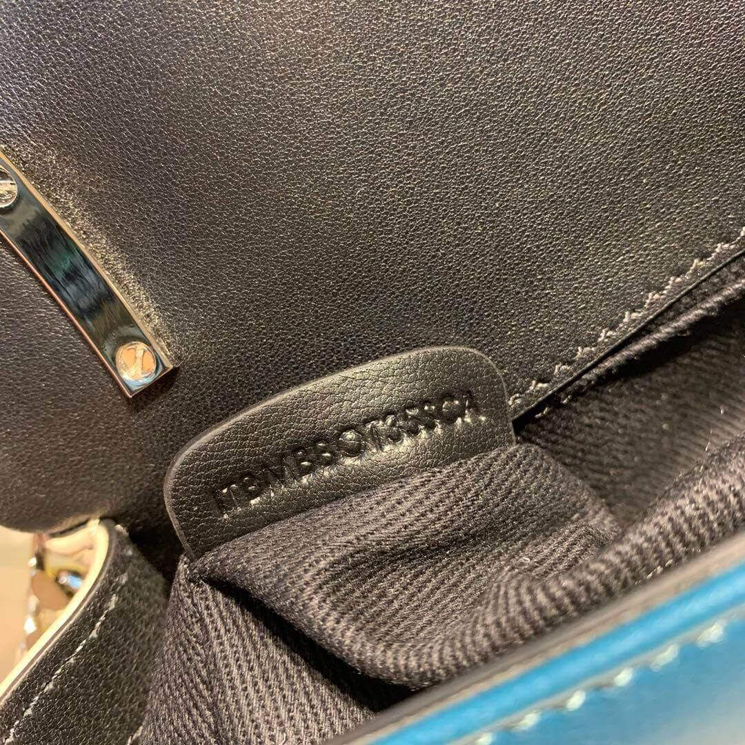 Burberry Small Quilted Colour Block Lambskin Lola Bag 80211551