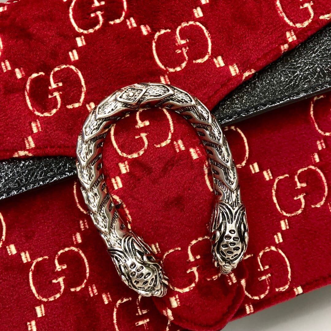 Gucci Dionysus GG Velvet Small Shoulder Bag 400249