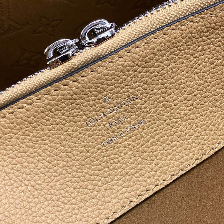 Louis Vuitton Mahina Calf Leather Bella Tote M59655 Arizona Brown