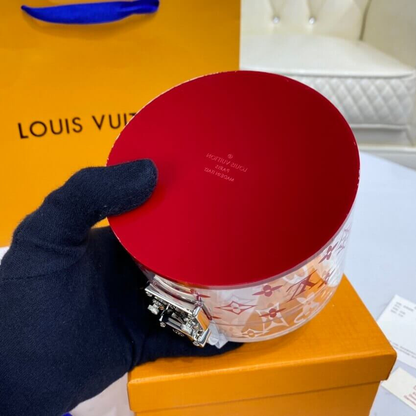Louis Vuitton Plexiglass Scott Box Red GI0204