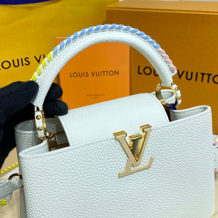 Louis Vuitton Capucines BB Bag M57941 White
