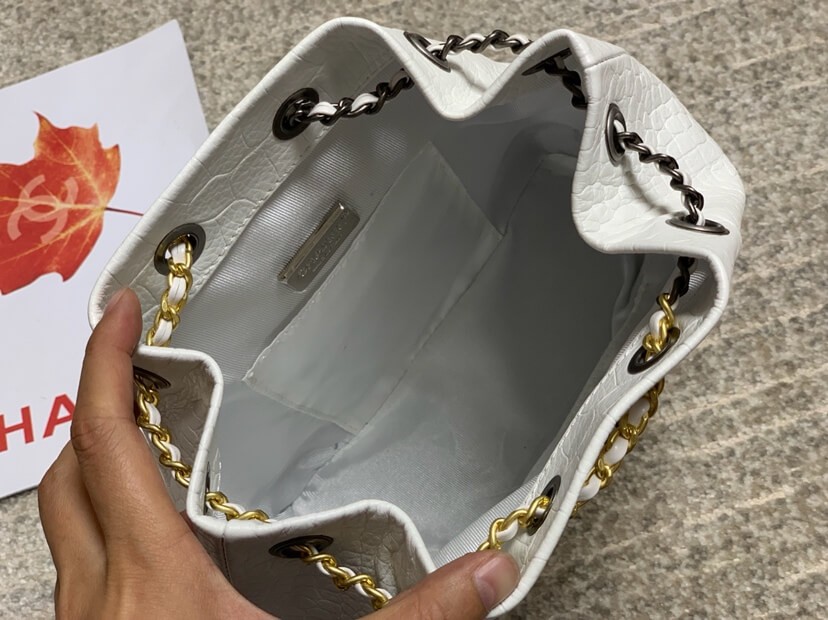 Chanel Crocodile Leather Backpack A94485