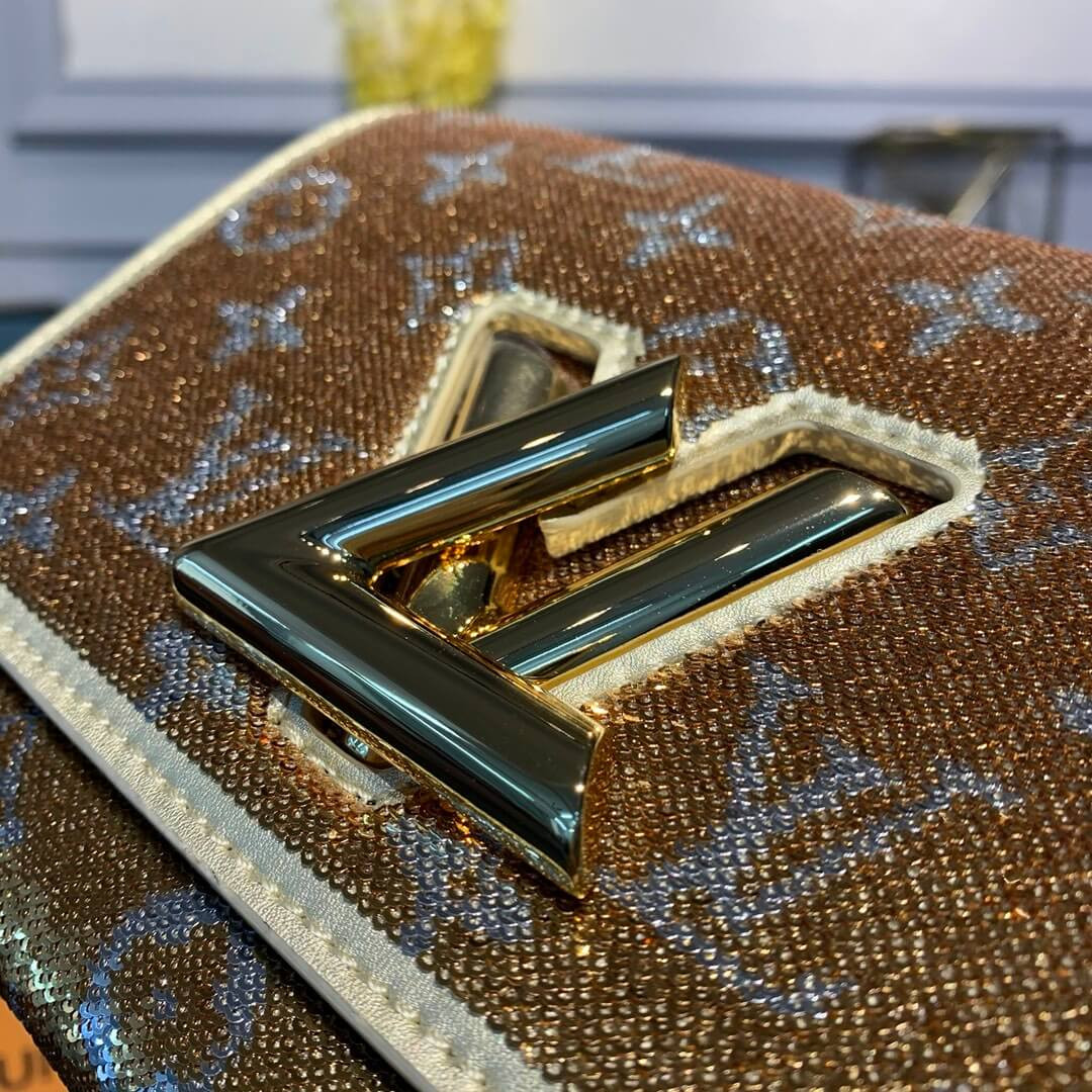 Louis Vuitton Twist PM with Gold Sequins M55842