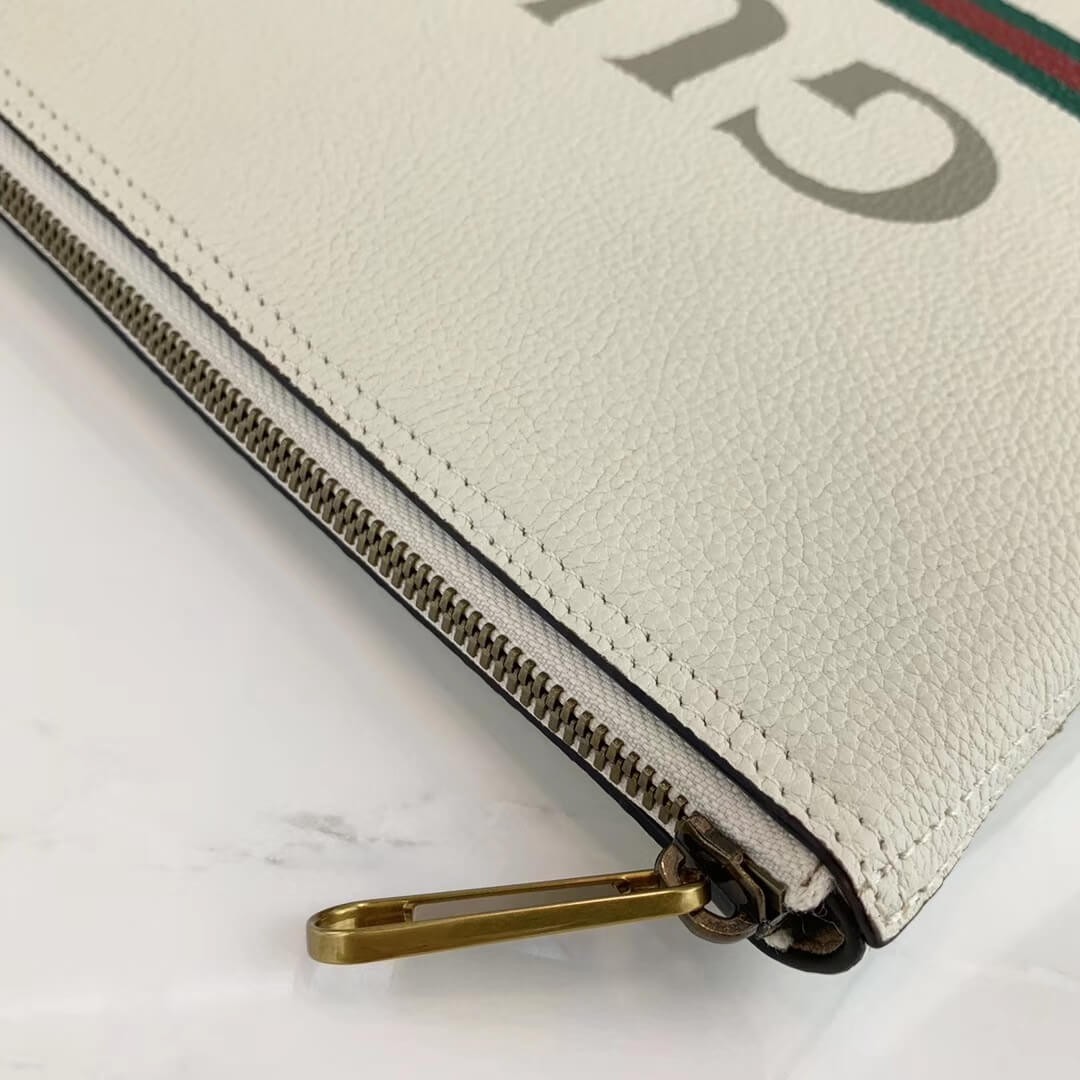 Gucci Print Leather Medium Portfolio 500981