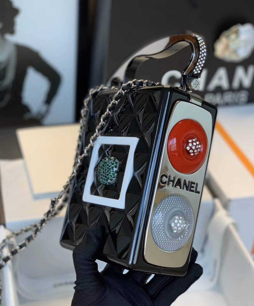 Chanel Traffic Light Bag 17543