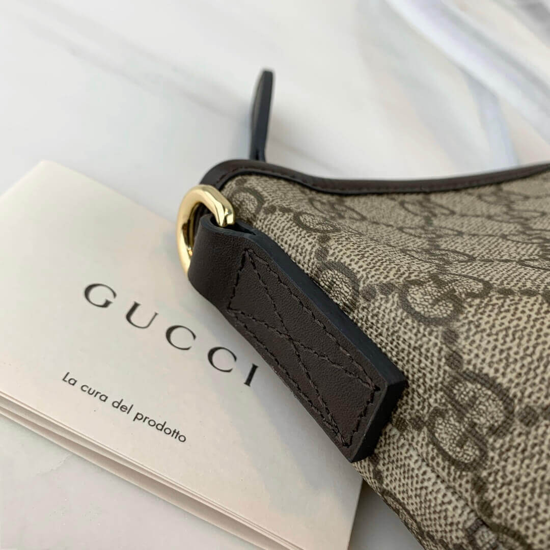 Gucci GG Supreme Zip Medium Tote Bag 353437