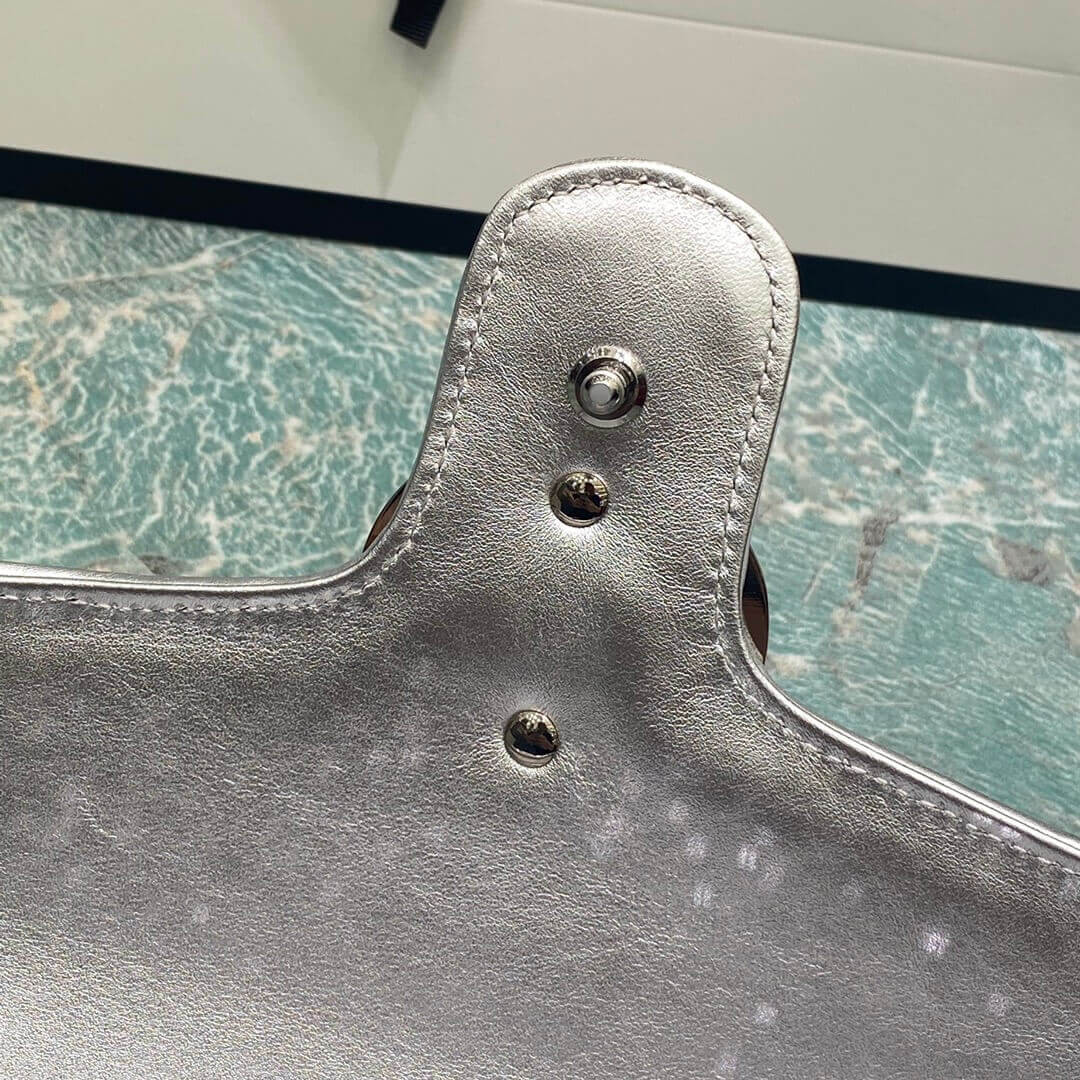 Gucci GG Marmont Small Sequin Shoulder Bag 443497