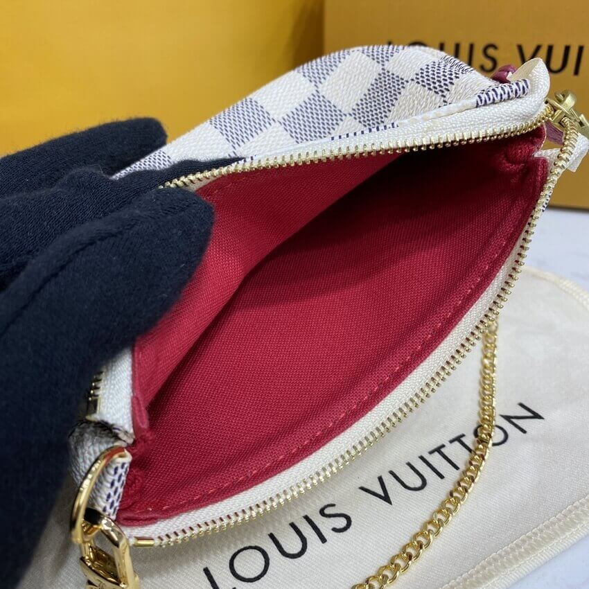 Louis Vuitton Damier Azur Mini Pochette Accessoires N60487