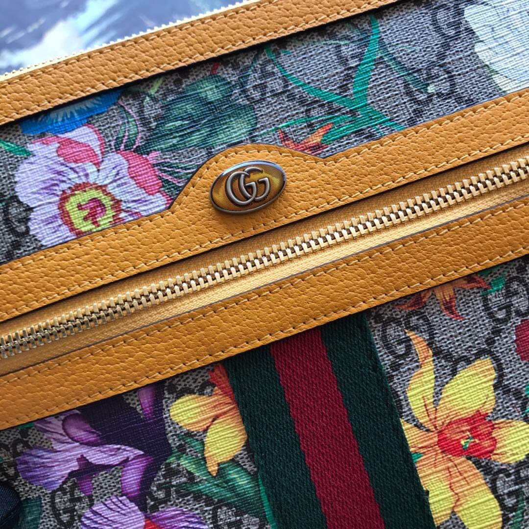 Gucci Ophidia GG Flora Pouch 517551