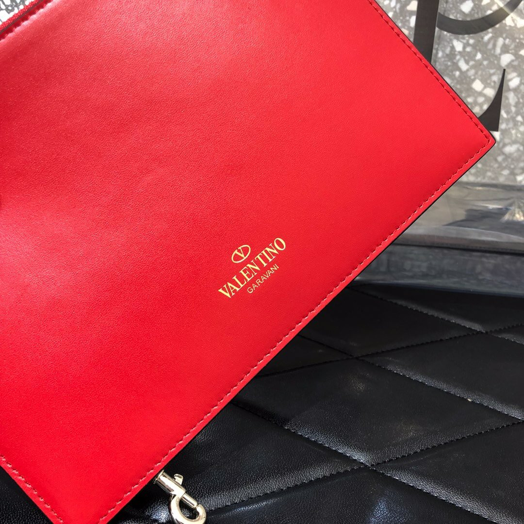 Valentino Garavani Grande Plage Medium PVC & Leather Tote Bag 9008