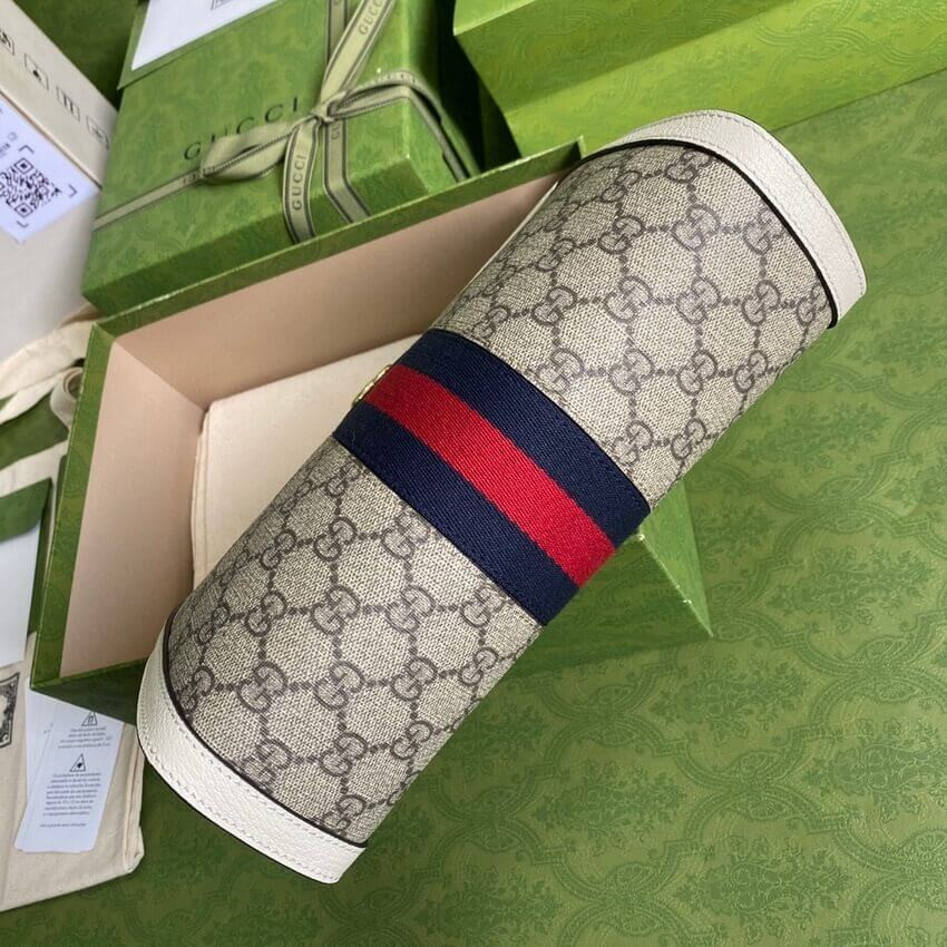 Gucci Ophidia GG Small Shoulder Bag 503877 White