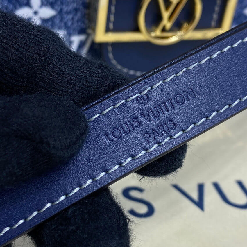 Louis Vuitton Monogram Denim Mini Dauphine M59716