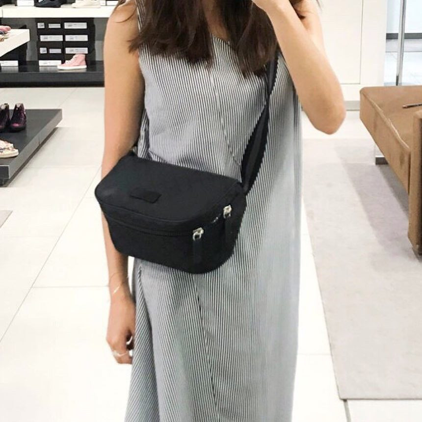 Gucci GG Guccissima Nylon Waist Crossbody Bag 449182