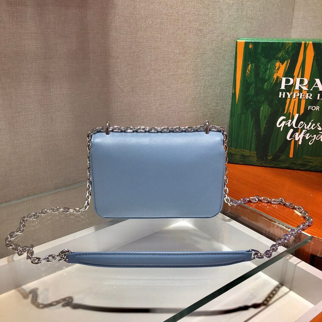 Prada Saffiano Leather Shoulder Bag 1BD032