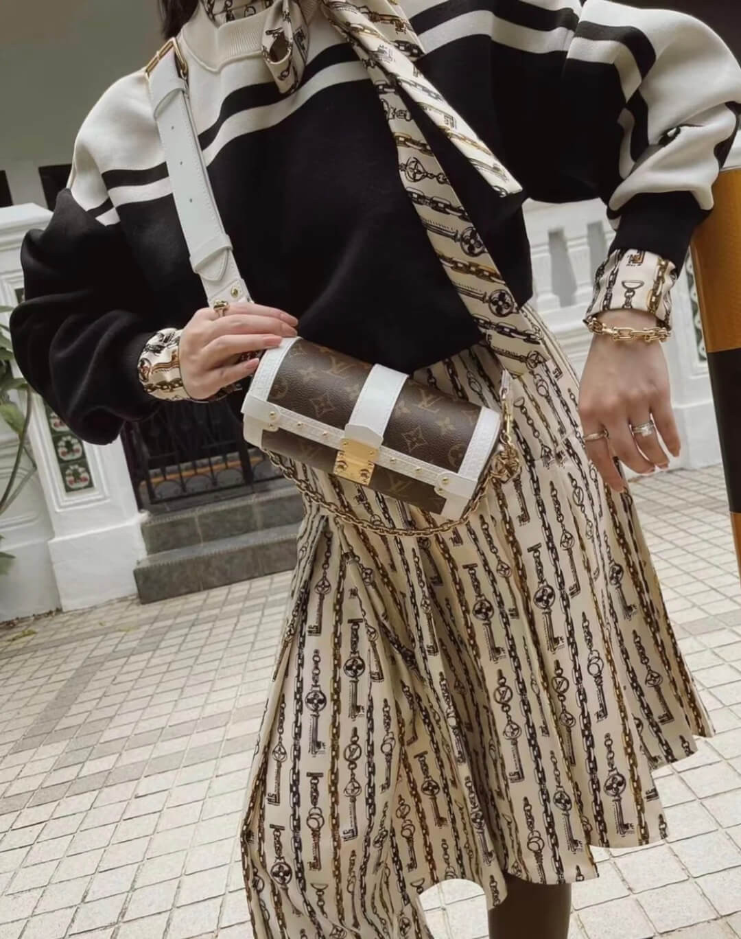 Louis Vuitton Monogram Papillon Trunk Bag M81485