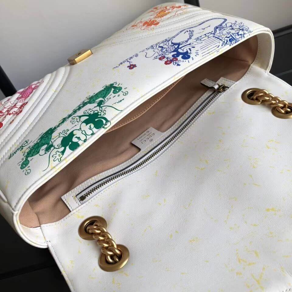 Disney x Gucci GG Marmont Medium Shoulder Bag 443496