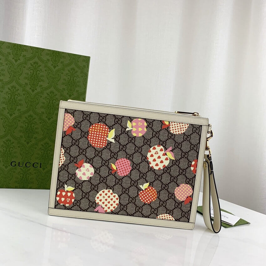 Gucci Les Pommes Zip Pouch 664113