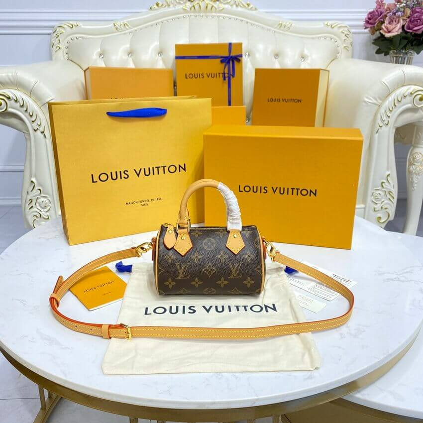 Louis Vuitton Monogram Canvas Nano Speedy M81085