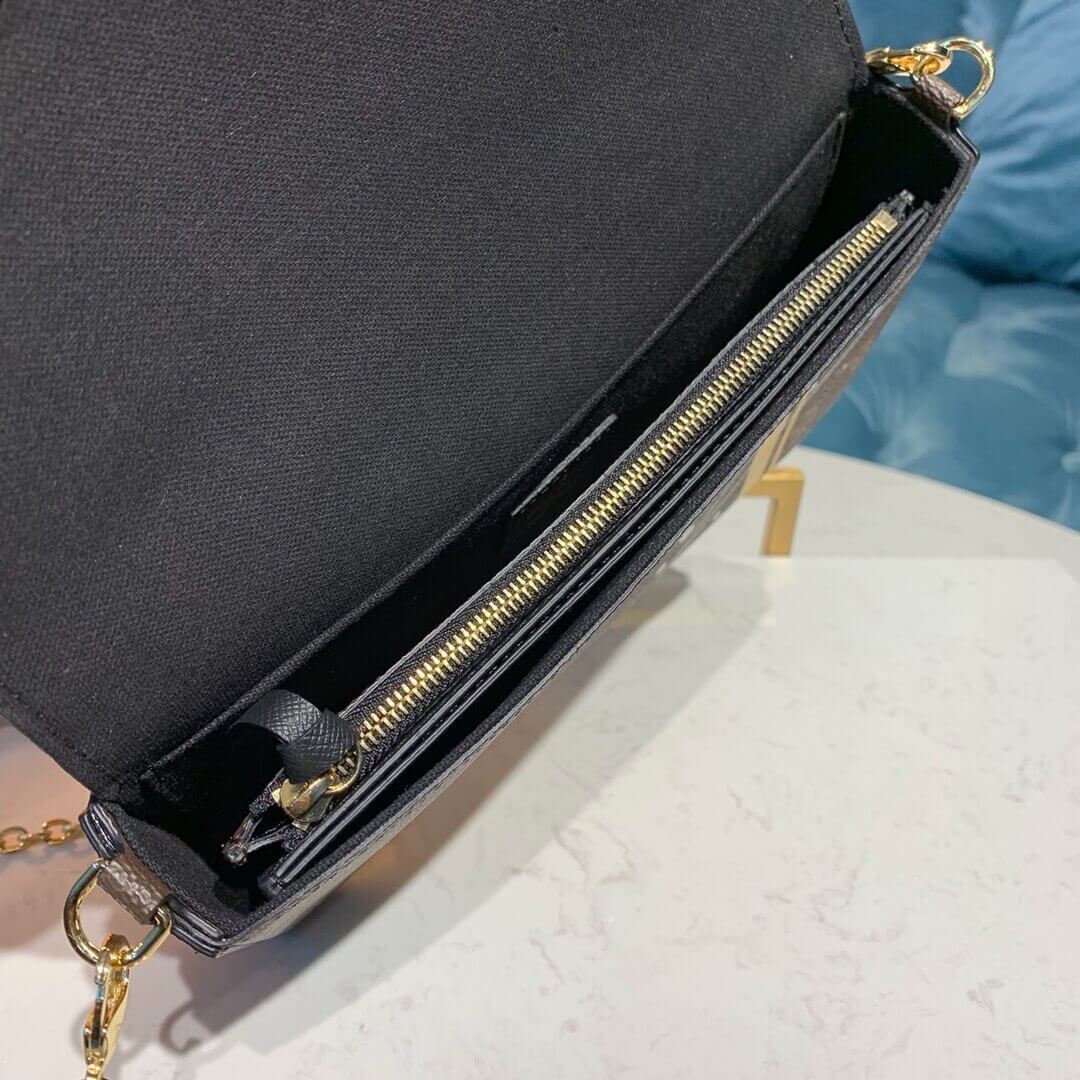 Louis Vuitton Troy Print Pochette Felicie M61276