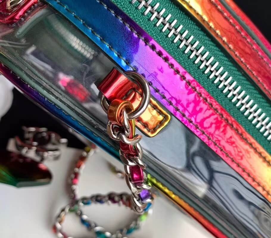 Chanel Vanity Case In Multicolour PVC AS0988