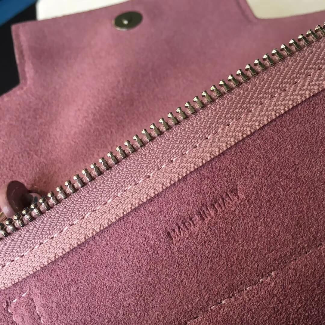 Celine Micro Belt Bag In Grained Calfskin 189153 Pink