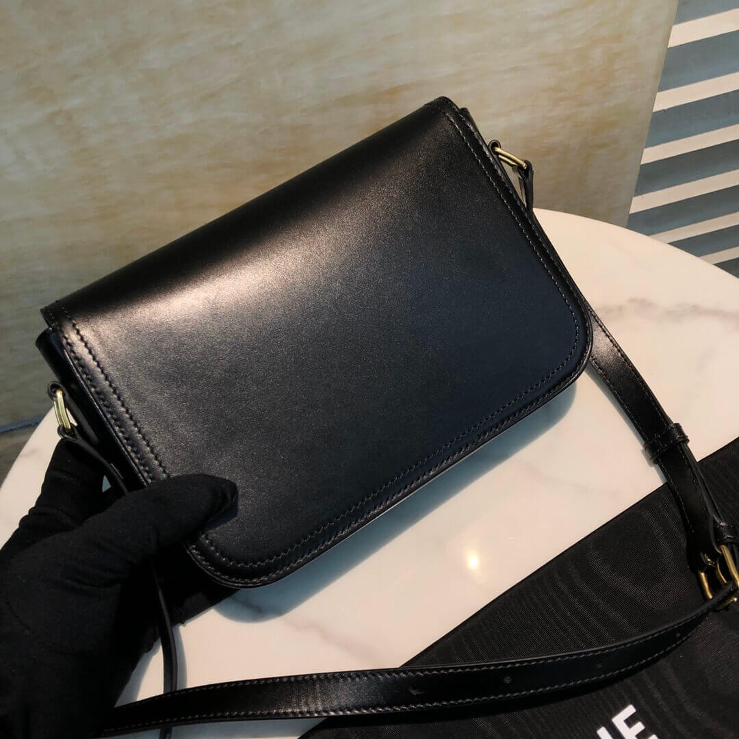 Celine Medium Crecy Bag In Satinated Calfskin 191373