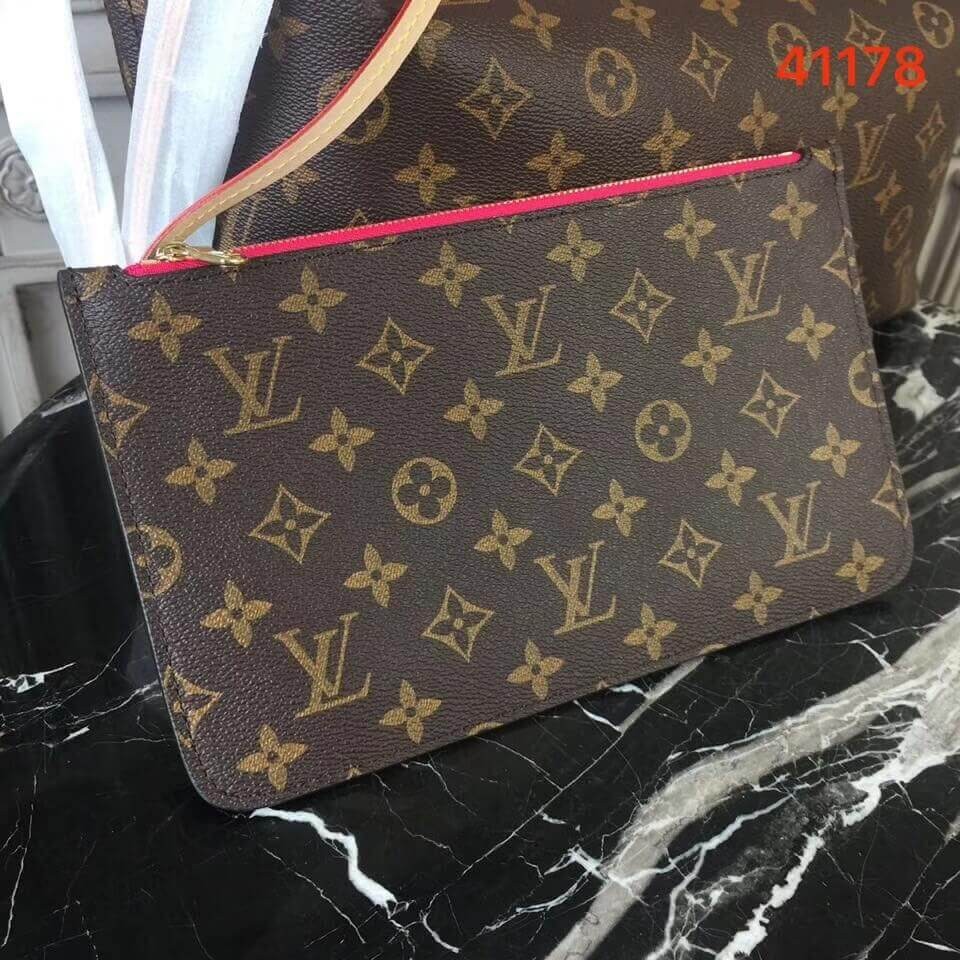 Louis Vuitton Monogram Canvas Neverfull MM M41178