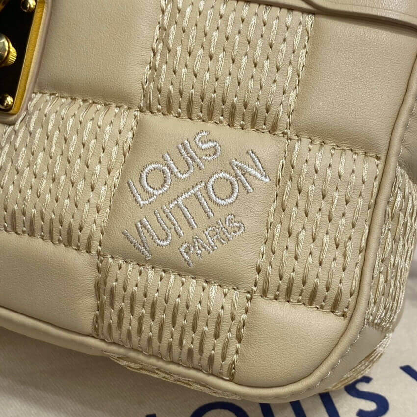 Louis Vuitton Damier Quilt Lambskin Troca MM M59111 M59114